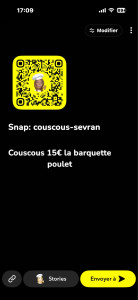Photo de galerie - Bonjour, je vous propose mes services, je prépare des barquettes de couscous avec cuisses de poulet pour 15 €