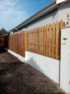 Photo de galerie - Brise vue Pin marron