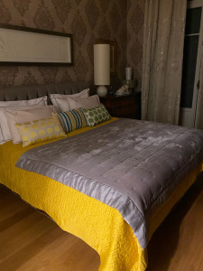 Photo de galerie - Mise en place lit pour Airbnb 