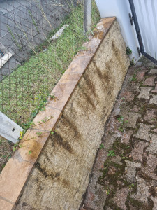 Photo de galerie - Nettoyage muret  AVANT 
