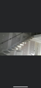 Photo de galerie - Pose de marchés de escaliers.