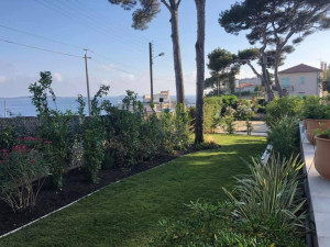 Photo de galerie - Création d’un jardin bord de mer