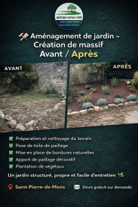 Photo de galerie - Création massif