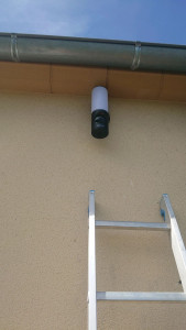 Photo de galerie - Installation caméra de surveillance 