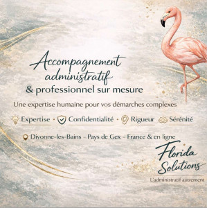Photo de galerie - Accompagnement administratif, aide administrative professionnelle, formalités entreprises, démarches complexes, URSSAF, impôts, amendes, création entreprise, liquidation société, secrétariat indépendant, Divonne-les-Bains, Pays de Gex, confidentialité, ex