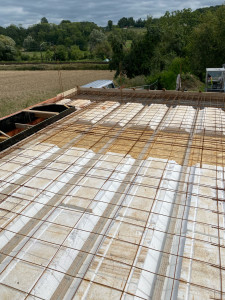 Photo de galerie - Préparation d’un plancher isolant 