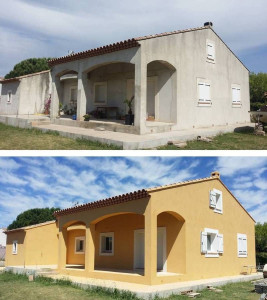 Photo de galerie - Facade peinture 
