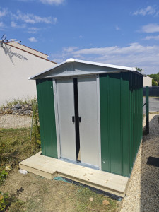 Photo de galerie - Montage abri de jardin 