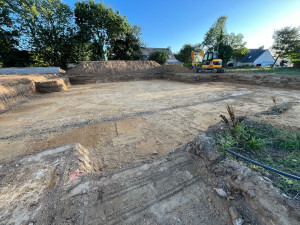 Photo de galerie - Terrassement d’une maison de plein pied 