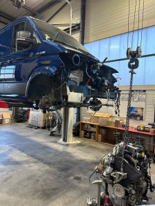 Photo de galerie - Remplacement moteur 