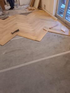 Photo de galerie - Pose de parquet - Revêtement de sol