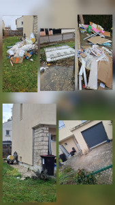 Photo de galerie - évacuation des déchets 