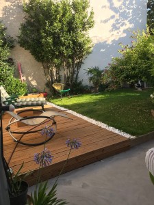 Photo de galerie - Realisation d.une terrasse et entretien du jardin