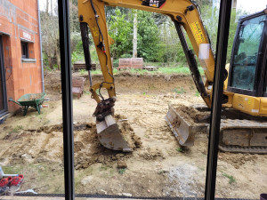 Photo de galerie - Terrassement piscine et remodelage jardin