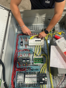 Photo de galerie - Câblage d’armoire électrique 