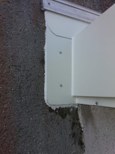 Photo de galerie - Habillage finition en tôle laqué 