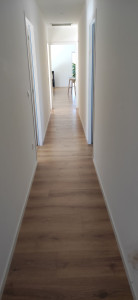 Photo de galerie - Pose parquet flottant