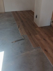 Photo de galerie - Pose de parquet