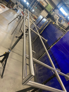 Photo de galerie - Garde-corps d’extérieur en inox  