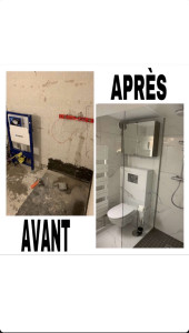 Photo de galerie - Rénovation salle de bain 