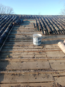 Photo de galerie - Nettoyage toiture et rénovation 
