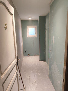 Photo de galerie - Pose de placoplâtre 