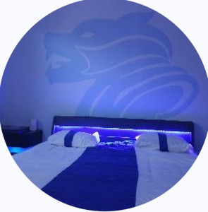 Photo de galerie - Déco peinture tête de lit 