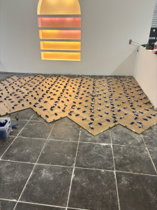 Photo de galerie - Pose de carrelage