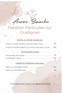 Photo de galerie - Tarif 