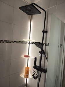 Photo de galerie - Pose de colonne de douche complète 