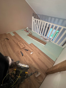 Photo de galerie - Pose de parquet - Revêtement de sol