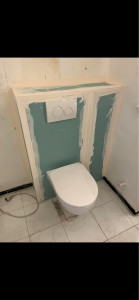Photo de galerie - Finition de toilette secondes