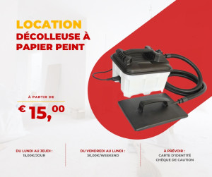 Photo de galerie - Décolleuse à papier peint