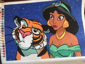 Photo de galerie - Planche à dessin / Table à dessin 