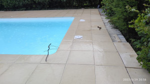 Photo de galerie - Carrelages de la piscine 