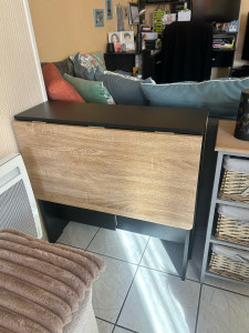 Photo de galerie - Table pliante console 
