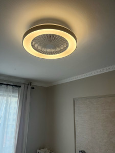 Photo de galerie - Pose de ventilateurs