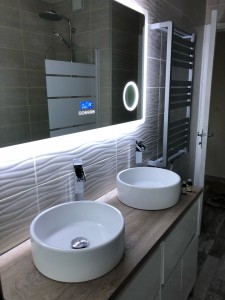 Photo de galerie - Rénovation salle de bain en Domont 