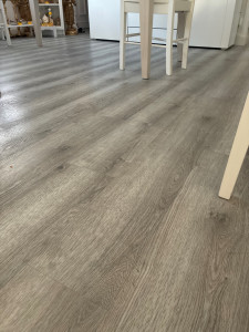 Photo de galerie - Pose de parquet pvc 