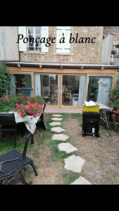 Photo de galerie - Ponçage à blanc d une veranda