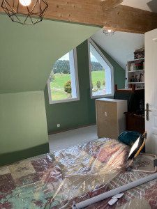 Photo de galerie - Peinture - Tapisserie