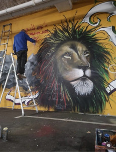 Photo de galerie - Projet graffiti 