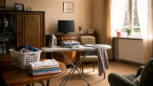 Photo de galerie - Linge : Repassage