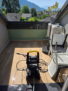 Photo de galerie - APRÈS-Nettoyage d'une terrasse et des accessoires 