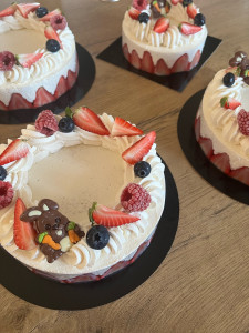 Photo de galerie - Fraisiers de Pâques 