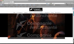 Photo de galerie - Site web Compagnie Avril Enchanté (Théâtre)