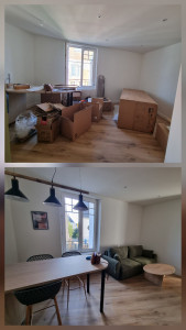 Photo de galerie - Montage de meubles en kit d'un appartement entier