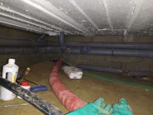 Photo de galerie - Dépannage en vide sanitaire