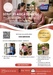 Photo de galerie - ✅ 50 % de crédit d’impôt sur les prestations Grâce au crédit d’impôt l’État prend en charge la moitié des dépenses de services à la personne.