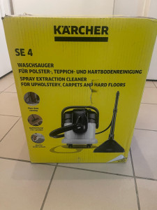 Photo de galerie - Un aspirateur extracteur injecteur neuf avec tous les accessoires pour nettoyer et détacher tous vos tissus, tapis moquette, canapé, rideau